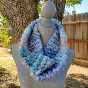 Handmade infinity scarf